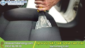 Giặt ghế sofa tại Hải Châu Đà Nẵng