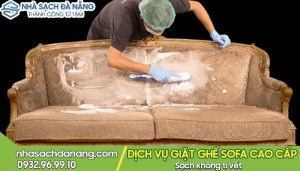Kỹ thuật giặt khô ghế sofa