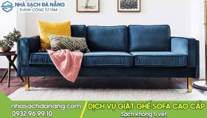 Cách chăm sóc sofa vải nhung