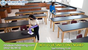 Quy trình vệ sinh trường học
