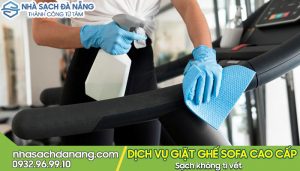Vệ sinh dụng cụ tập thể dục