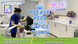 Cách giữ vệ sinh văn phòng