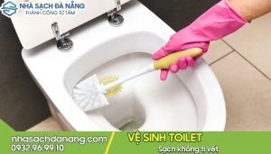 Quy trình làm sạch nhà vệ sinh