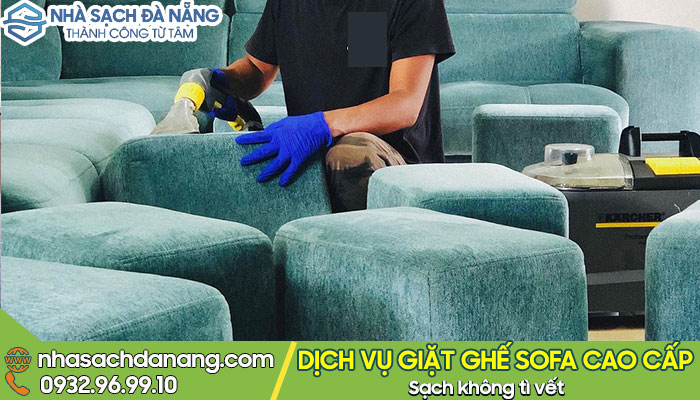 Giặt ghế sofa tại nhà