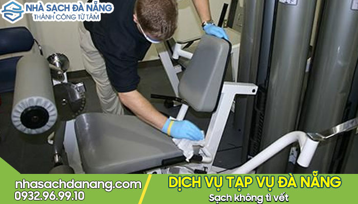 Dịch vụ tạp vụ phòng GYM FITNESS Đà Nẵng