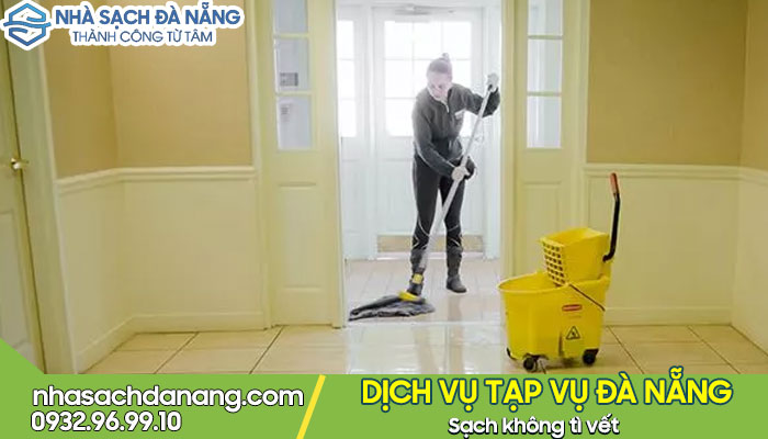 Tạp vụ vệ sinh chung cư