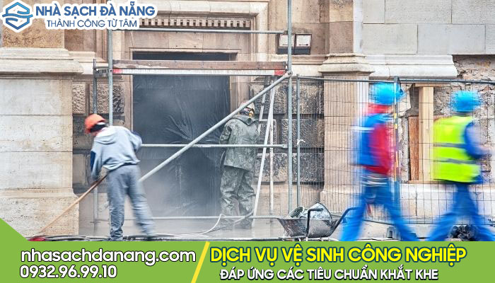 dịch vụ vệ sinh nhà sau xây dựng