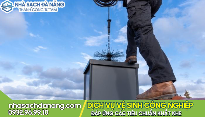 vệ sinh ống khói bếp