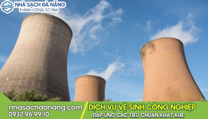 vệ sinh tháp giải nhiệt