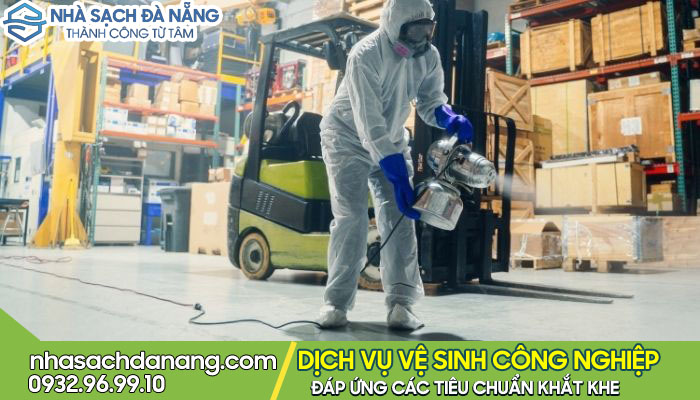 dịch vụ vệ sinh nhà xưởng