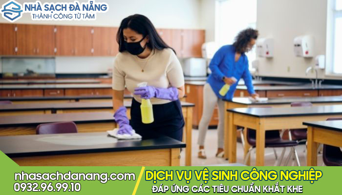 Dịch vụ vệ sinh trường học