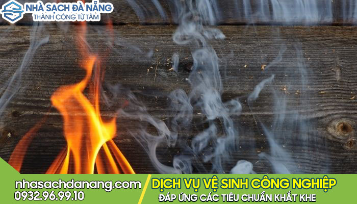 Dịch vụ vệ sinh nhà sau hỏa hoạn tại Đà Nẵng