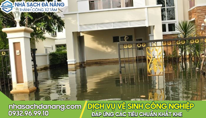Dịch vụ vệ sinh nhà sau lũ lụt tại Đà Nẵng