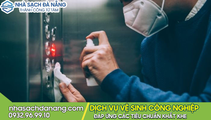 Dịch vụ vệ sinh thang máy, thang cuốn