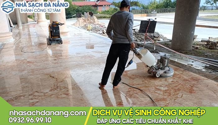 vệ sinh công nghiệp sau xây dựng