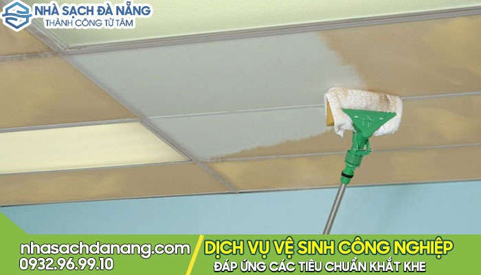 Quy trình vệ sinh trần nhà